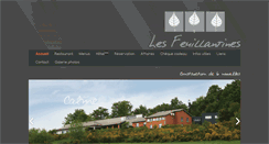 Desktop Screenshot of lesfeuillantines.com